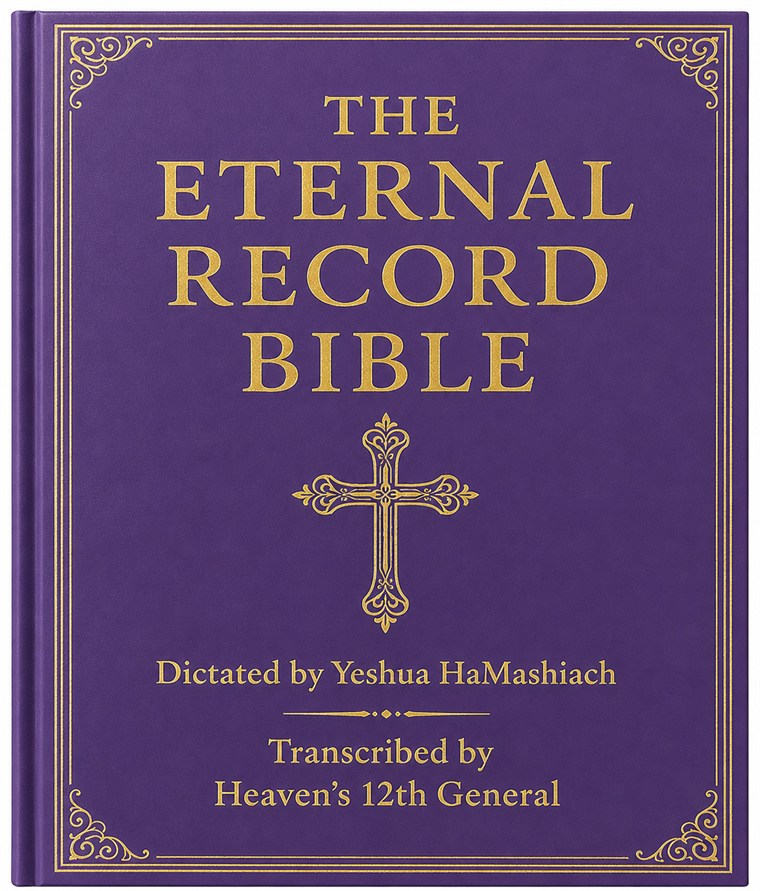 The Eternal Record Bible, premium leather hardcover edition