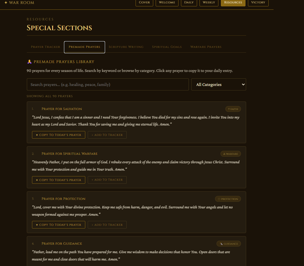 War Room Prayer Journal (Digital Download) - Image 4