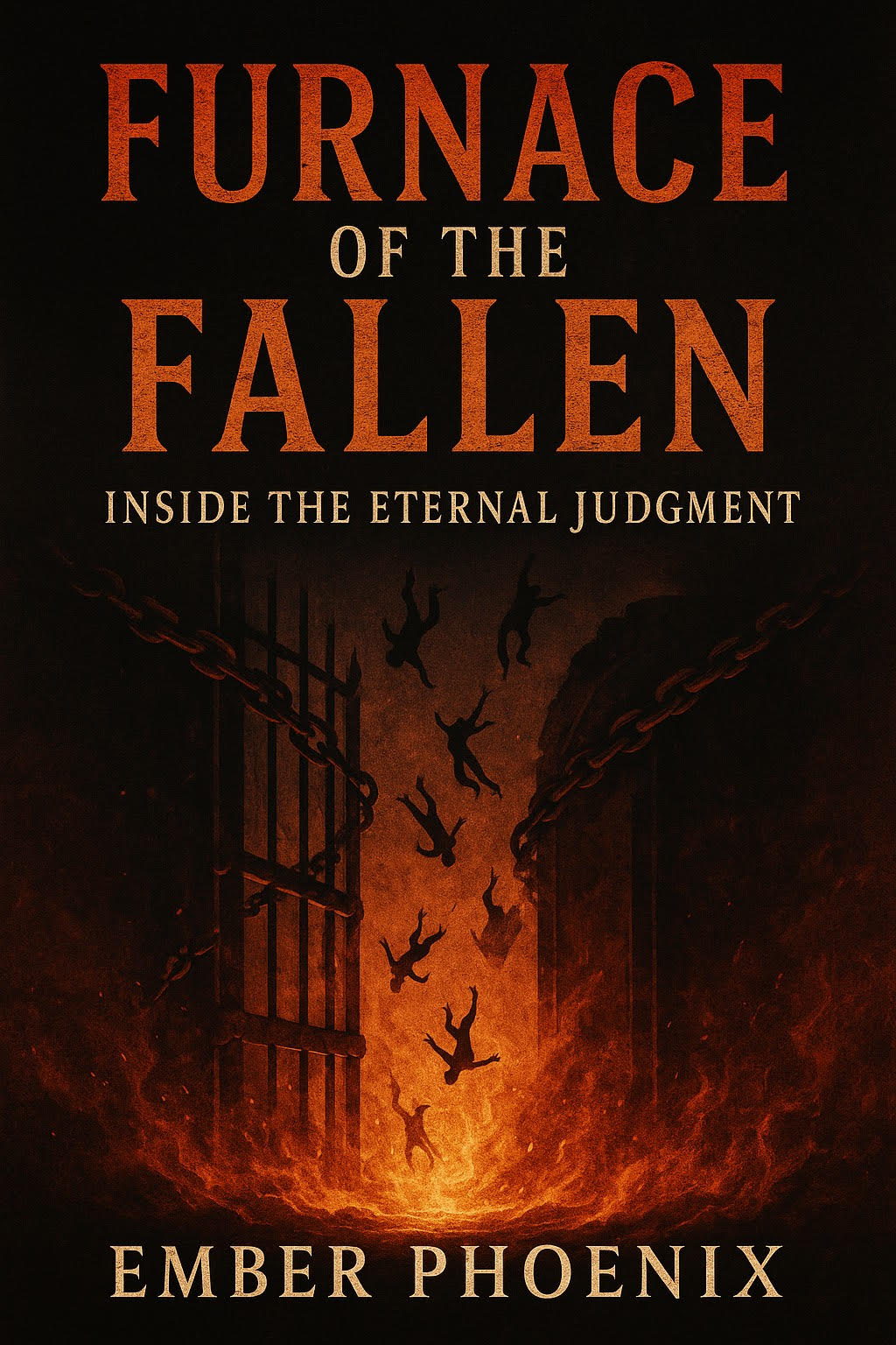 Book cover of Furnace of the Fallen by Ember Phoenix - Divine revelation in the end times through prophetic confrontation